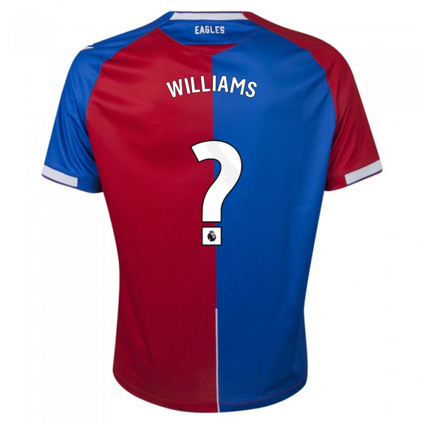 Kinder Vonnte Williams #0 Rot Blau Heimtrikot Trikot 2023/24 T-Shirt Belgien