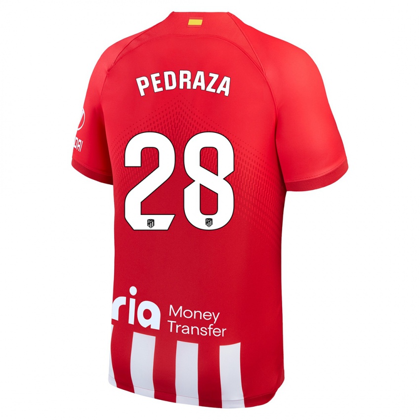 Kinderen Alfredo Pedraza #28 Rood Wit Thuisshirt Thuistenue 2023/24 T-Shirt België