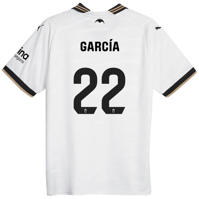 Enfant Maillot Azael García #22 Blanc Tenues Domicile 2023/24 T-Shirt Belgique