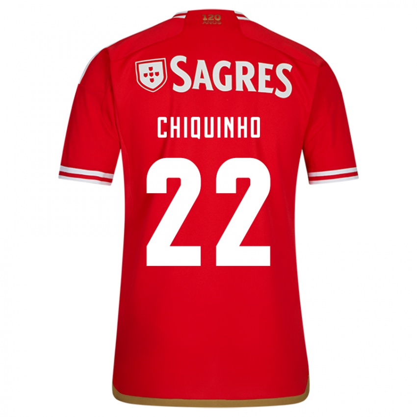 Kinder Chiquinho #22 Rot Heimtrikot Trikot 2023/24 T-Shirt Belgien