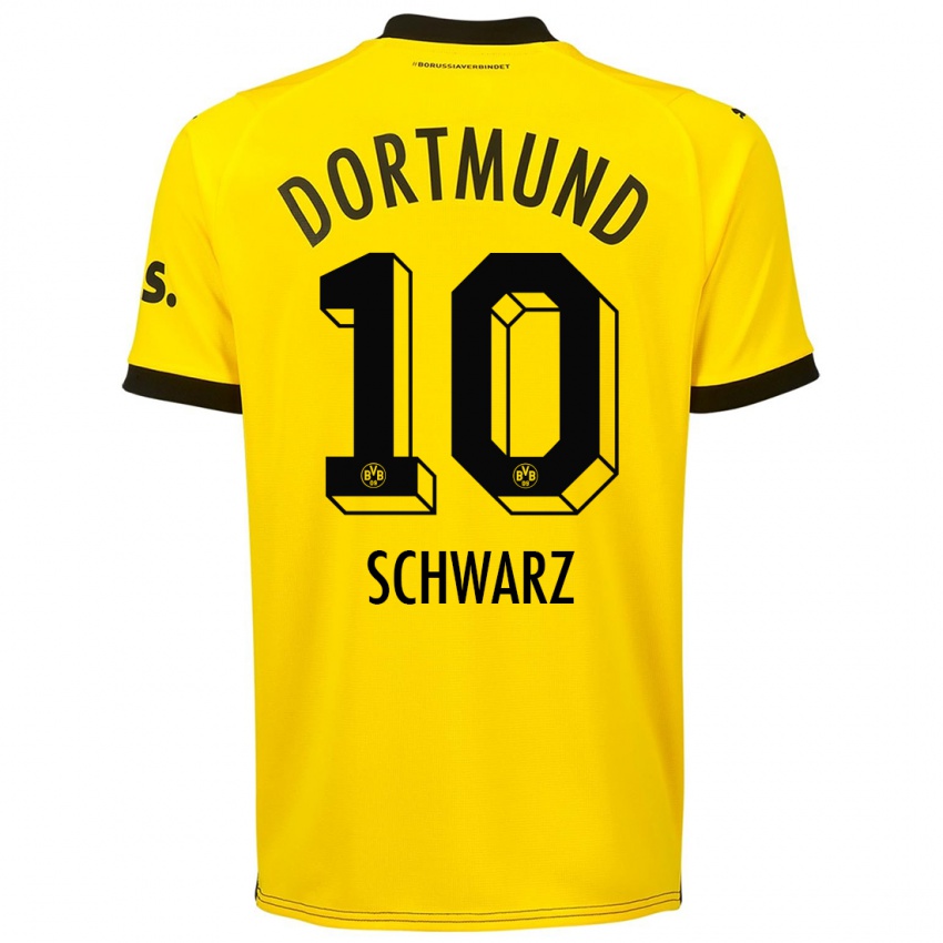 Kinder Oskar Schwarz #10 Gelb Heimtrikot Trikot 2023/24 T-Shirt Belgien