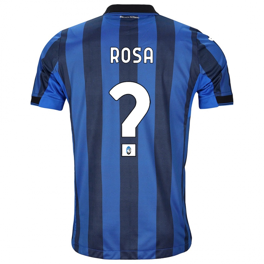 Kinderen Alessio Rosa #0 Zwart Blauw Thuisshirt Thuistenue 2023/24 T-Shirt België