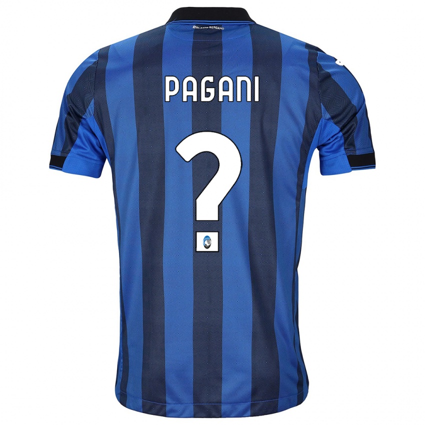 Kinder Federico Pagani #0 Schwarz Blau Heimtrikot Trikot 2023/24 T-Shirt Belgien