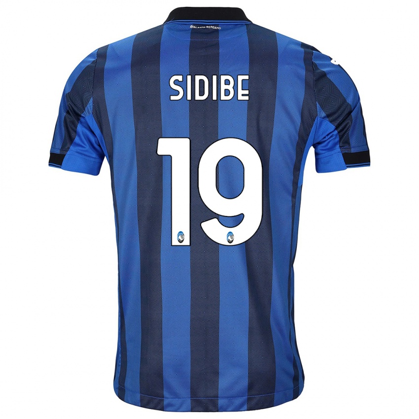 Kinderen Alassane Sidibe #19 Zwart Blauw Thuisshirt Thuistenue 2023/24 T-Shirt België