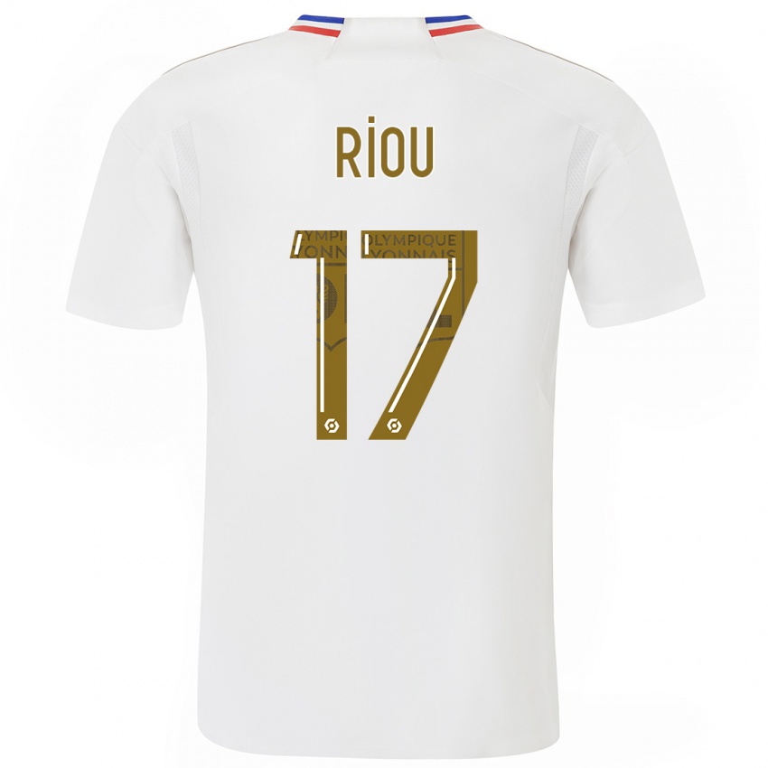 Kinder Remy Riou #17 Weiß Heimtrikot Trikot 2023/24 T-Shirt Belgien