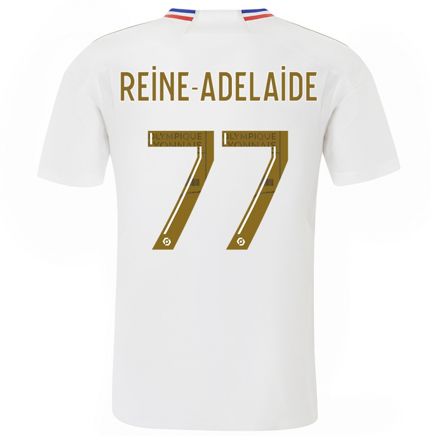 Enfant Maillot Jeff Reine-Adelaide #77 Blanc Tenues Domicile 2023/24 T-Shirt Belgique