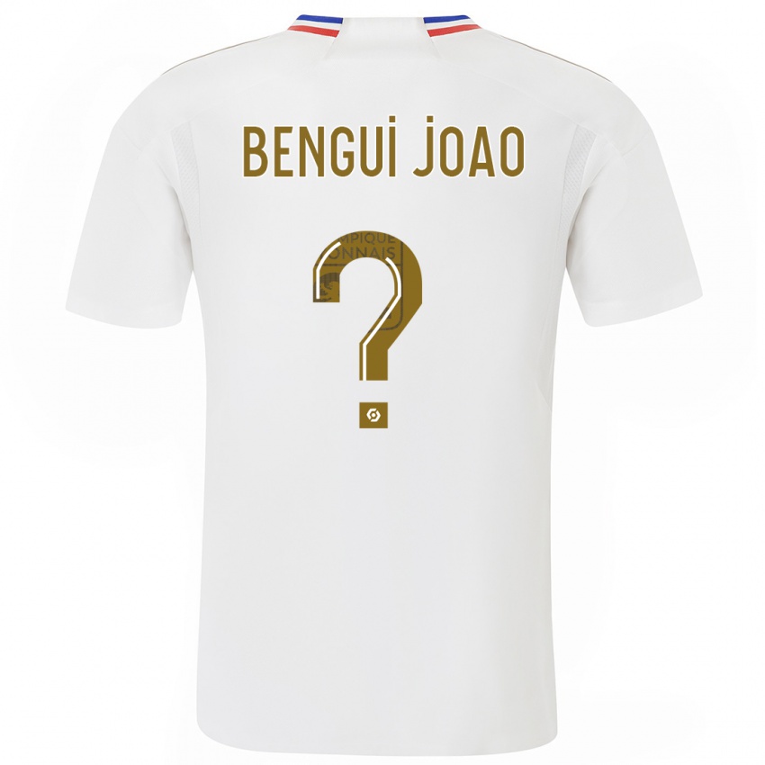 Kinder Justin Bengui Joao #0 Weiß Heimtrikot Trikot 2023/24 T-Shirt Belgien