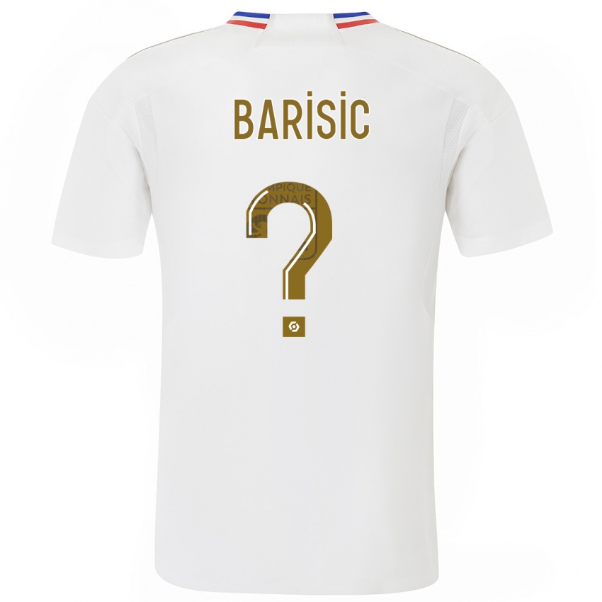Kinder Teo Barisic #0 Weiß Heimtrikot Trikot 2023/24 T-Shirt Belgien