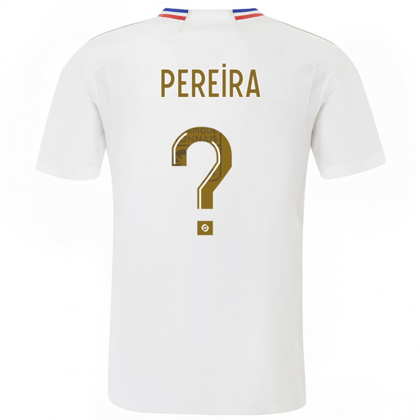 Kinder Mateo Pereira #0 Weiß Heimtrikot Trikot 2023/24 T-Shirt Belgien