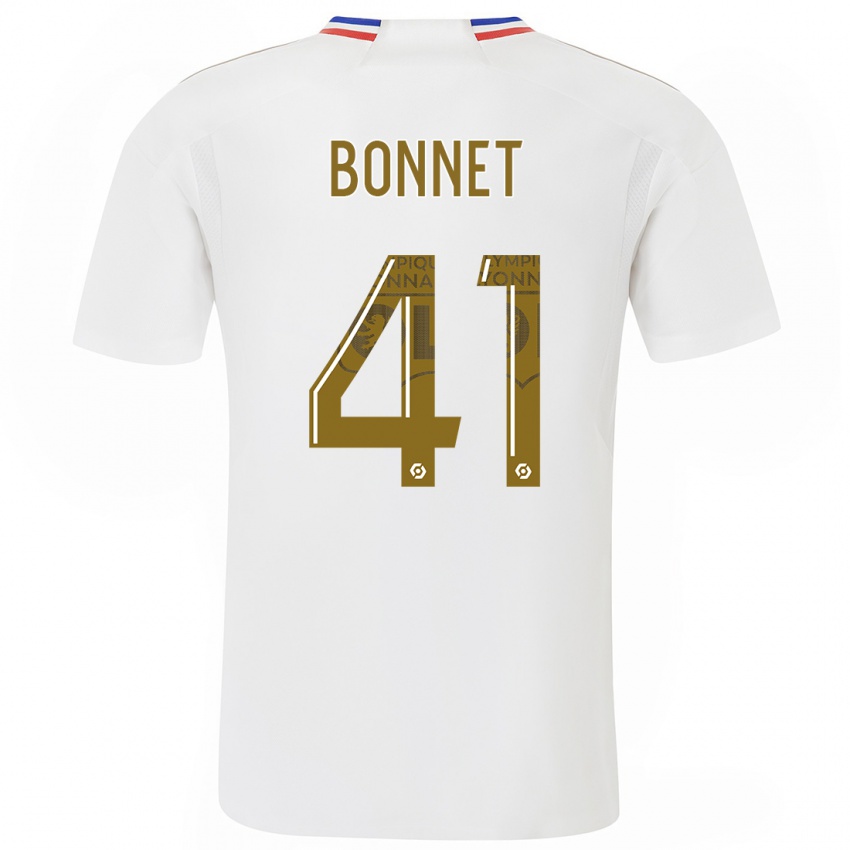 Enfant Maillot Noam Bonnet #41 Blanc Tenues Domicile 2023/24 T-Shirt Belgique