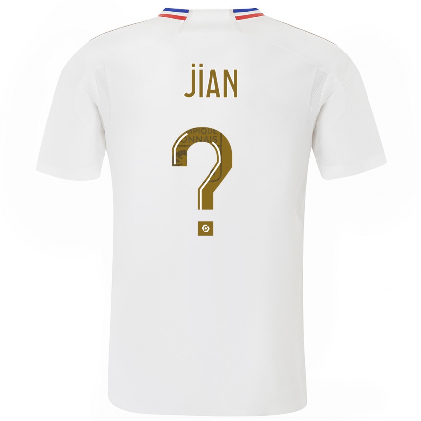 Kinder Tao Jian #0 Weiß Heimtrikot Trikot 2023/24 T-Shirt Belgien