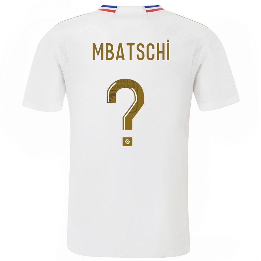 Kinderen Prince Mbatschi #0 Wit Thuisshirt Thuistenue 2023/24 T-Shirt België