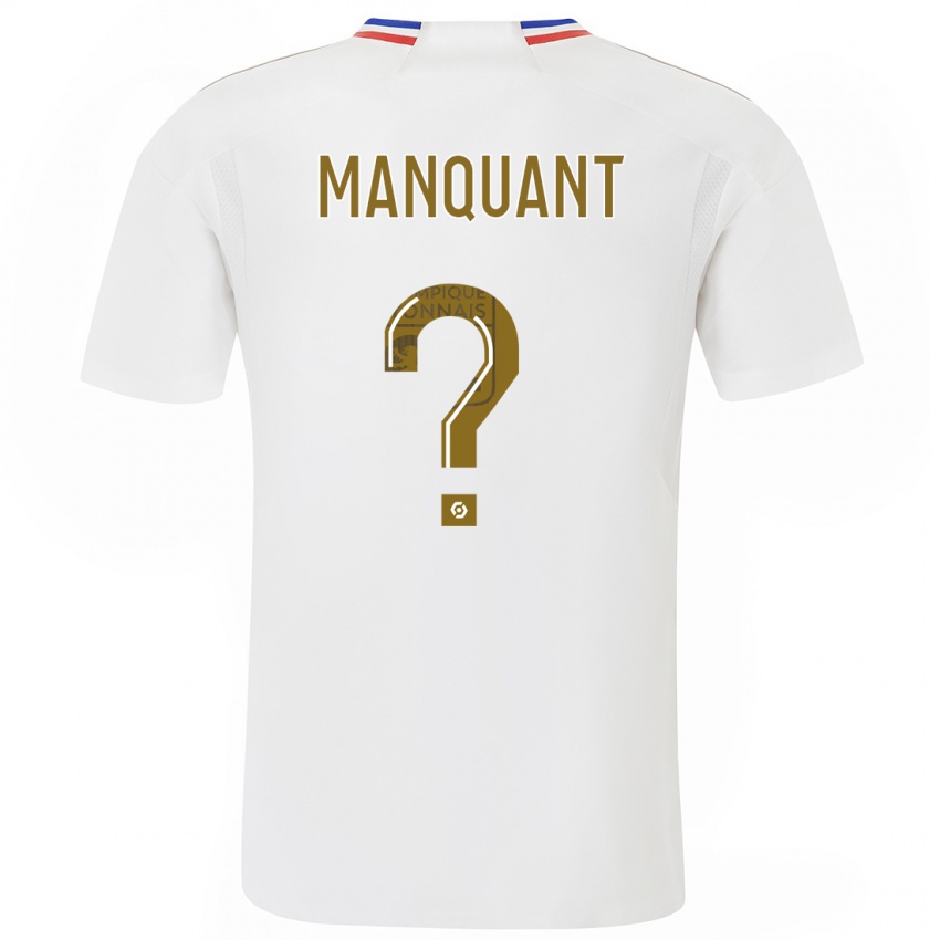 Kinderen Joris Manquant #0 Wit Thuisshirt Thuistenue 2023/24 T-Shirt België