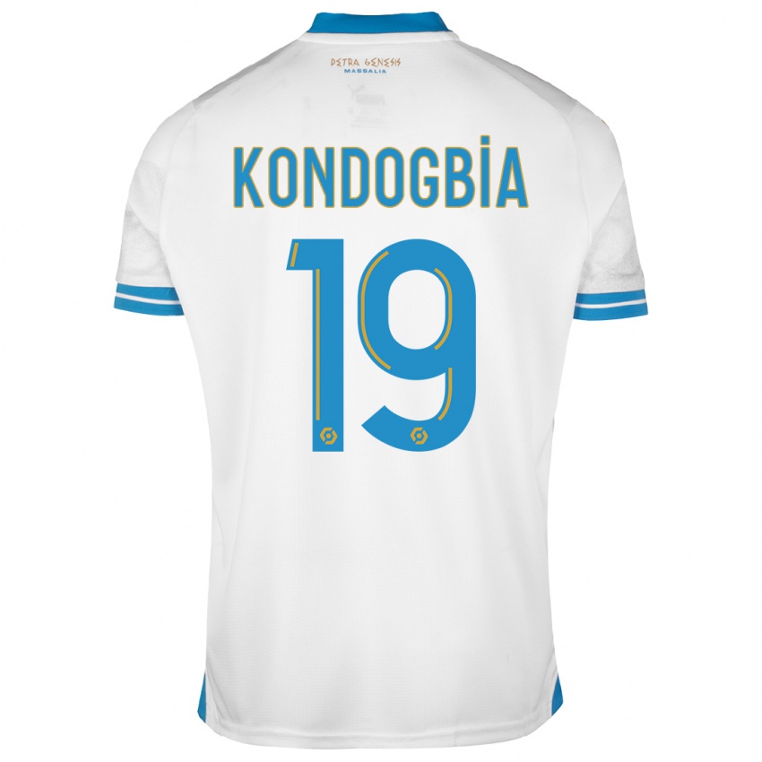 Kinderen Geoffrey Kondogbia #19 Wit Thuisshirt Thuistenue 2023/24 T-Shirt België