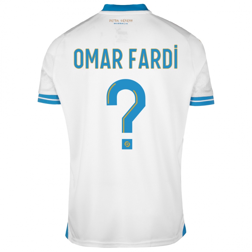 Kinderen El Omar Fardi #0 Wit Thuisshirt Thuistenue 2023/24 T-Shirt België