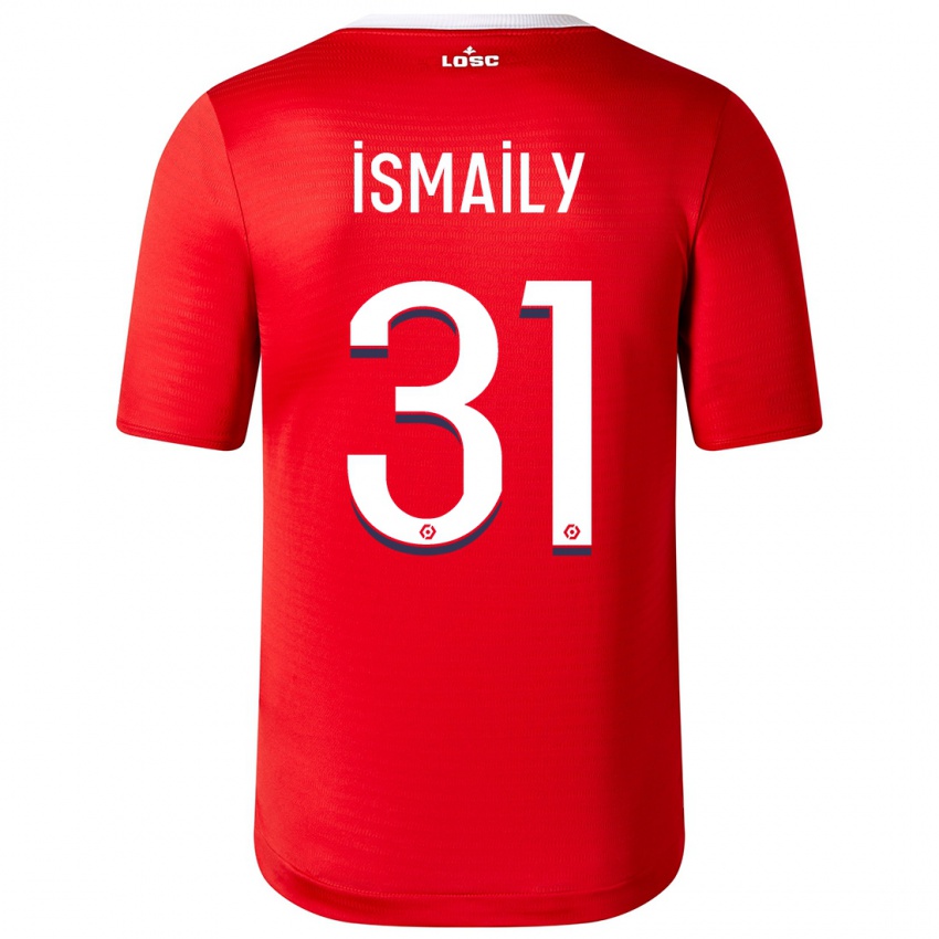 Enfant Maillot Ismaily #31 Rouge Tenues Domicile 2023/24 T-Shirt Belgique