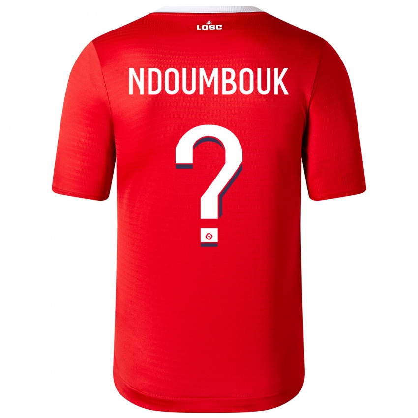 Enfant Maillot Marlyse Ngo Ndoumbouk #0 Rouge Tenues Domicile 2023/24 T-Shirt Belgique