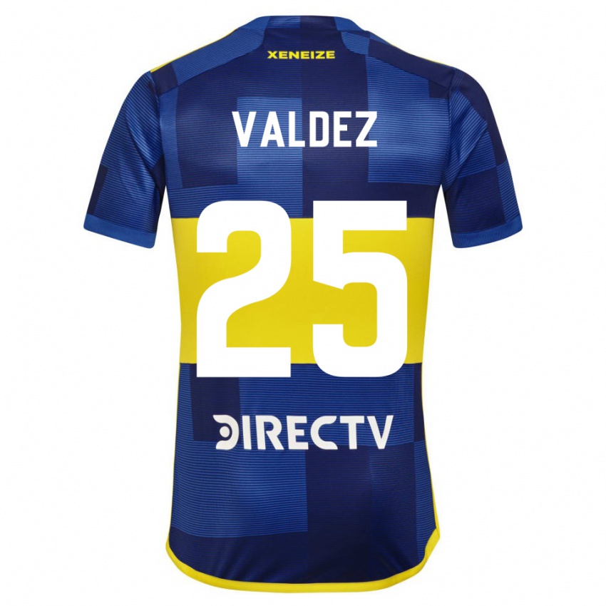 Kinder Bruno Valdez #25 Dunkelblau Gelb Heimtrikot Trikot 2023/24 T-Shirt Belgien