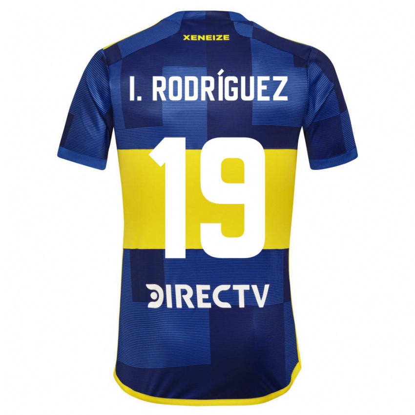 Kinderen Ignacio Rodríguez #19 Donkerblauw Geel Thuisshirt Thuistenue 2023/24 T-Shirt België