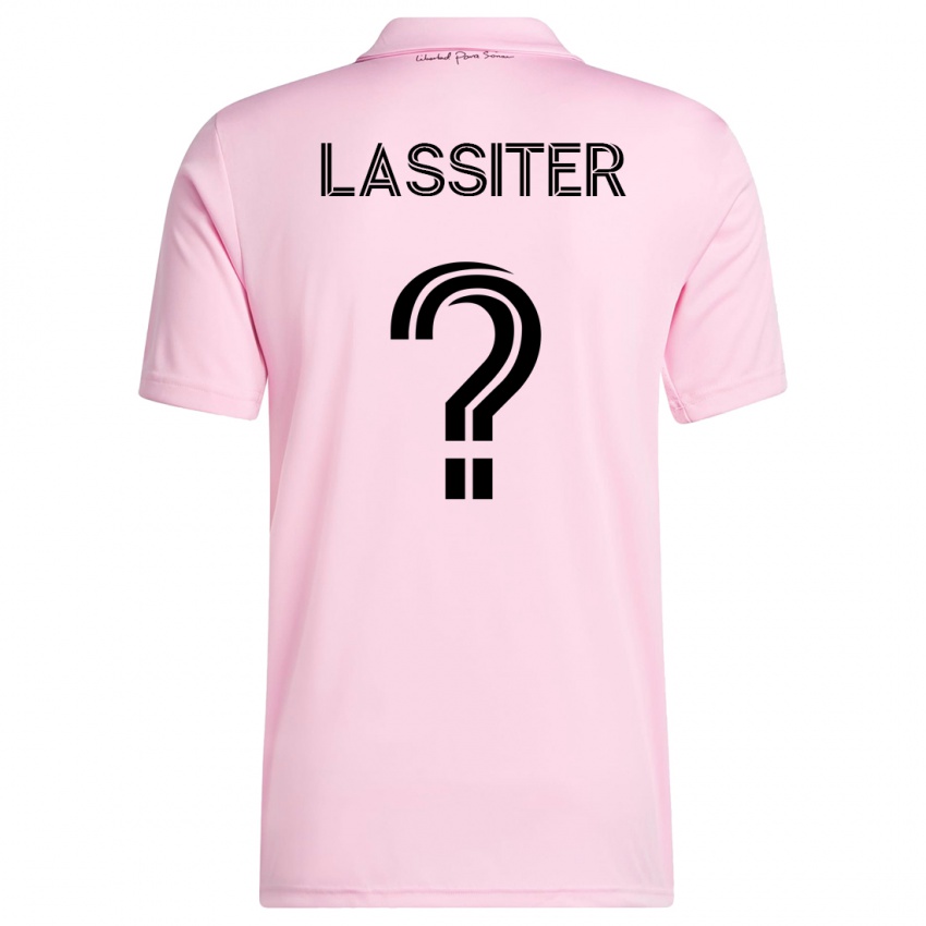 Kinder Ariel Lassiter #0 Rosa Heimtrikot Trikot 2023/24 T-Shirt Belgien