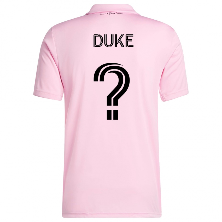 Kinder Bryce Duke #0 Rosa Heimtrikot Trikot 2023/24 T-Shirt Belgien