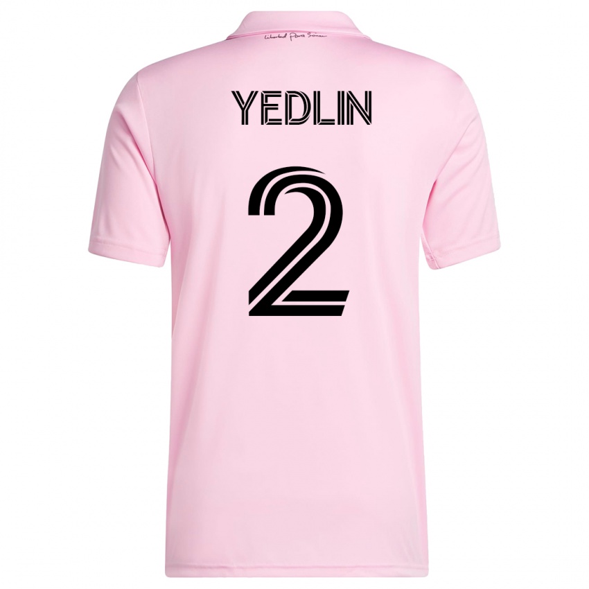 Kinder Deandre Yedlin #2 Rosa Heimtrikot Trikot 2023/24 T-Shirt Belgien