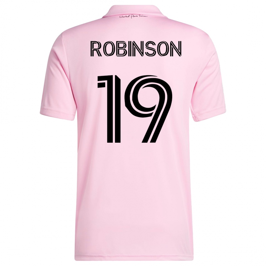 Kinder Robbie Robinson #19 Rosa Heimtrikot Trikot 2023/24 T-Shirt Belgien
