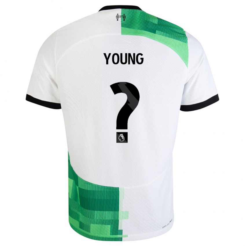 Kinder Ranel Young #0 Weiß Grün Auswärtstrikot Trikot 2023/24 T-Shirt Belgien