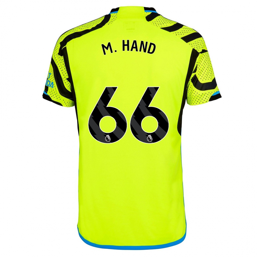Kinder Ismail Oulad M'hand #66 Gelb Auswärtstrikot Trikot 2023/24 T-Shirt Belgien