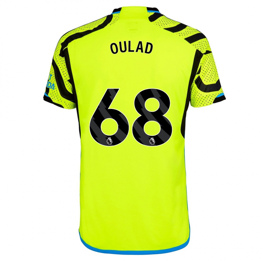 Kinder Salah-Eddine Oulad M'hand #68 Gelb Auswärtstrikot Trikot 2023/24 T-Shirt Belgien