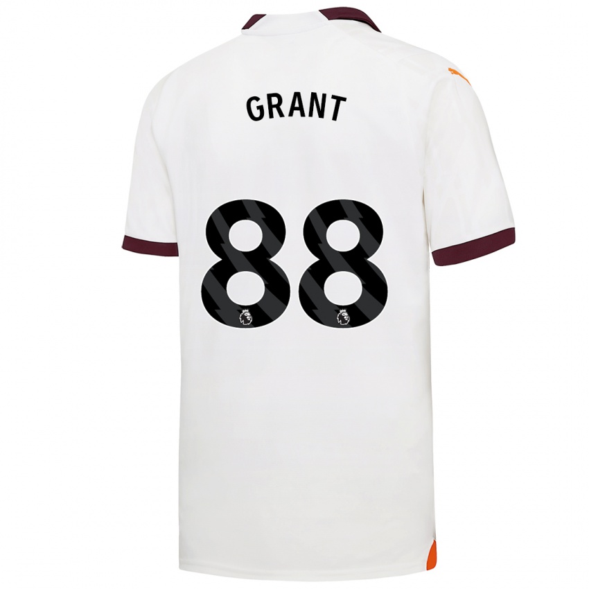 Kinder True Grant #88 Weiß Auswärtstrikot Trikot 2023/24 T-Shirt Belgien