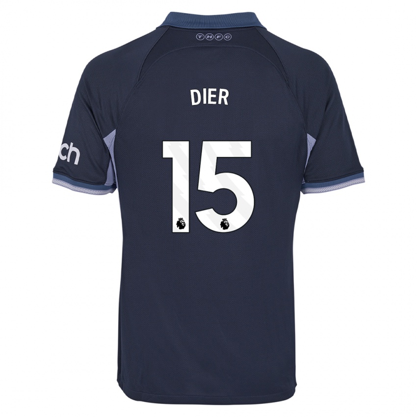 Kinder Eric Dier #15 Dunkelblau Auswärtstrikot Trikot 2023/24 T-Shirt Belgien