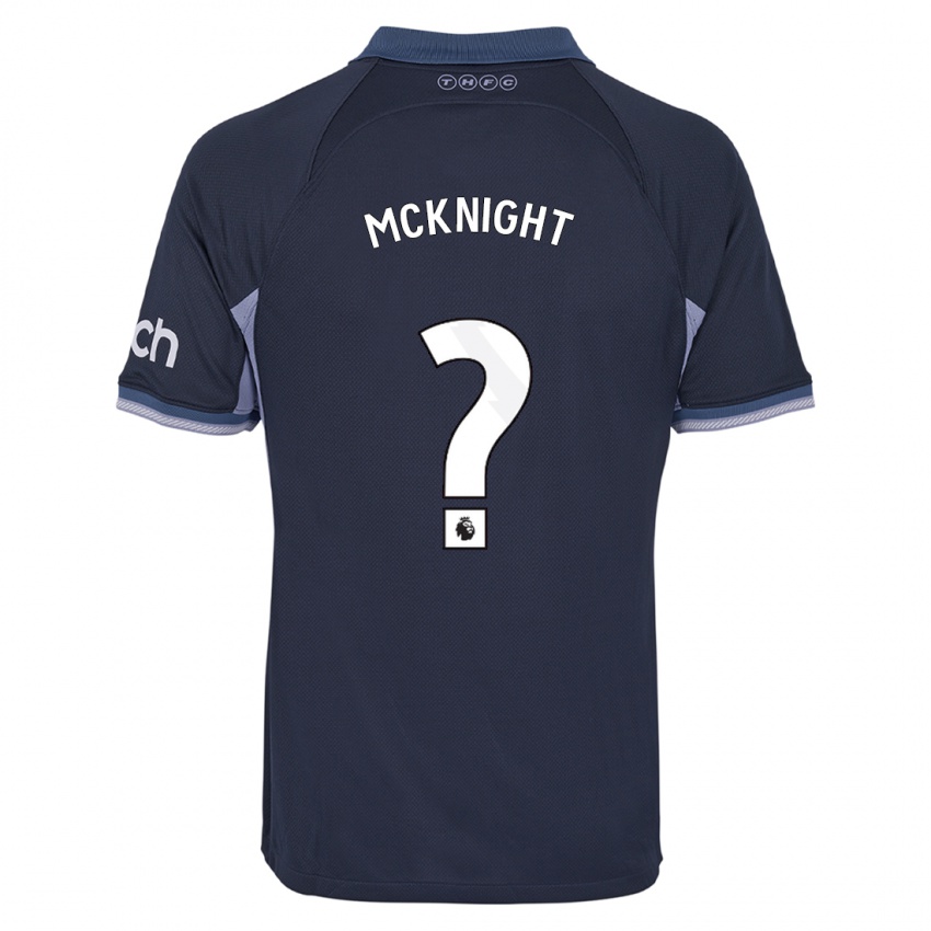 Kinder Maxwell Mcknight #0 Dunkelblau Auswärtstrikot Trikot 2023/24 T-Shirt Belgien