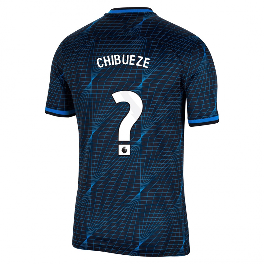 Kinder Chinonso Chibueze #0 Dunkelblau Auswärtstrikot Trikot 2023/24 T-Shirt Belgien