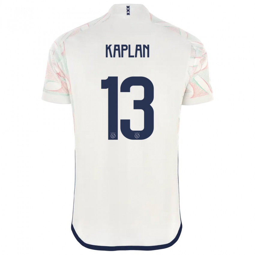 Kinder Ahmetcan Kaplan #13 Weiß Auswärtstrikot Trikot 2023/24 T-Shirt Belgien