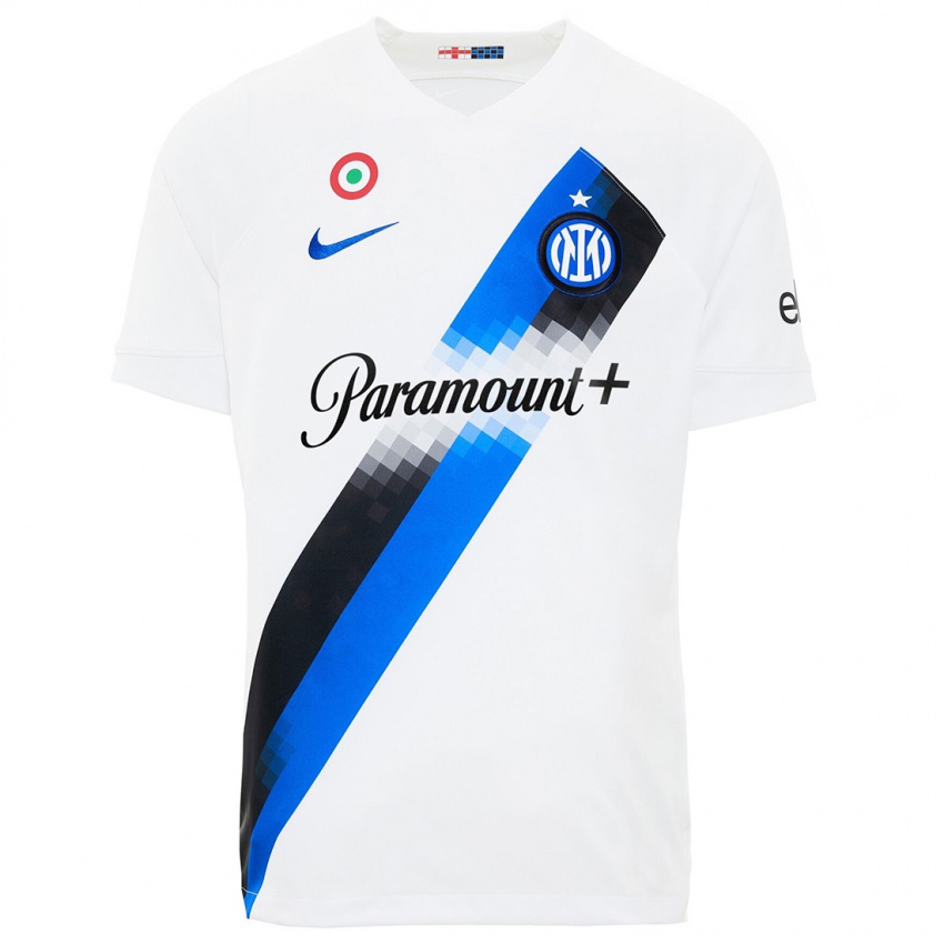 Kinder Alessandro Bastoni #95 Weiß Auswärtstrikot Trikot 2023/24 T-Shirt Belgien
