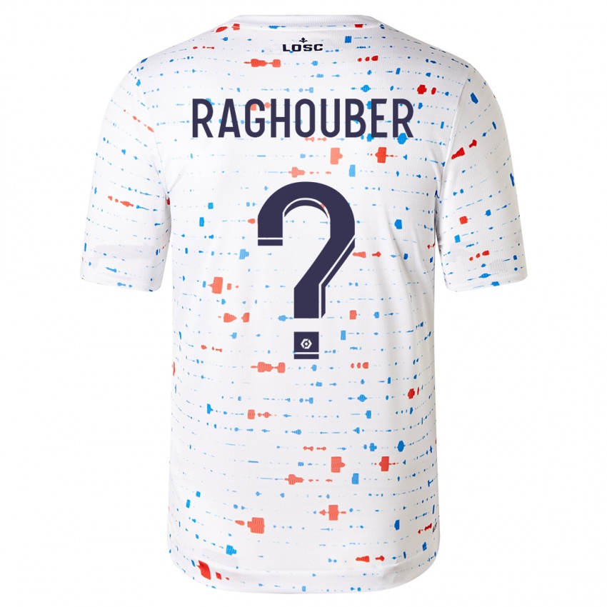 Kinder Ugo Raghouber #0 Weiß Auswärtstrikot Trikot 2023/24 T-Shirt Belgien