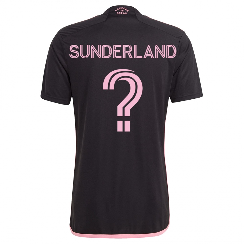 Kinder Lawson Sunderland #0 Schwarz Auswärtstrikot Trikot 2023/24 T-Shirt Belgien