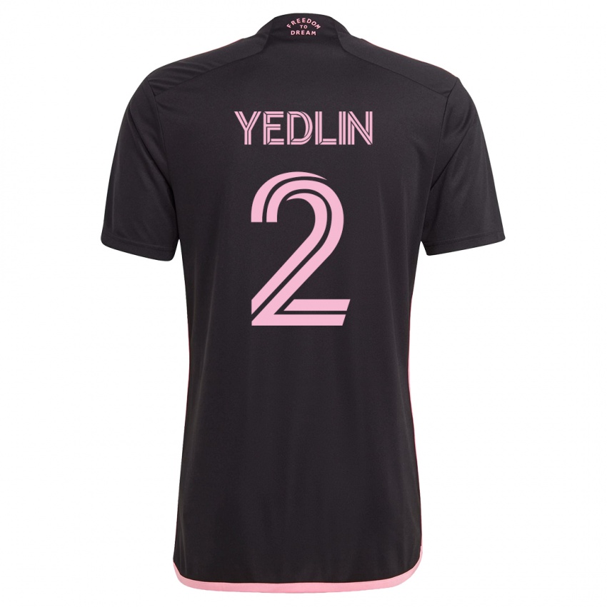 Kinder Deandre Yedlin #2 Schwarz Auswärtstrikot Trikot 2023/24 T-Shirt Belgien