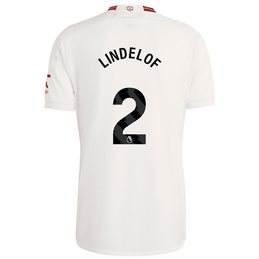 Kinder Victor Lindelof #2 Weiß Ausweichtrikot Trikot 2023/24 T-Shirt Belgien