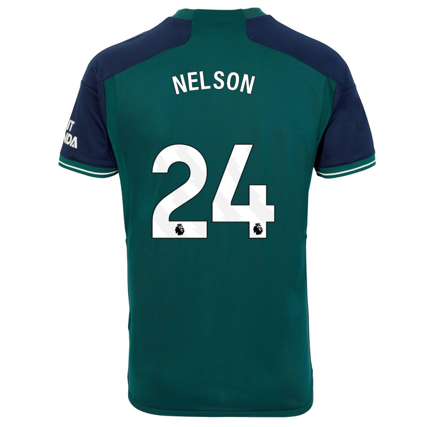 Kinder Reiss Nelson #24 Grün Ausweichtrikot Trikot 2023/24 T-Shirt Belgien