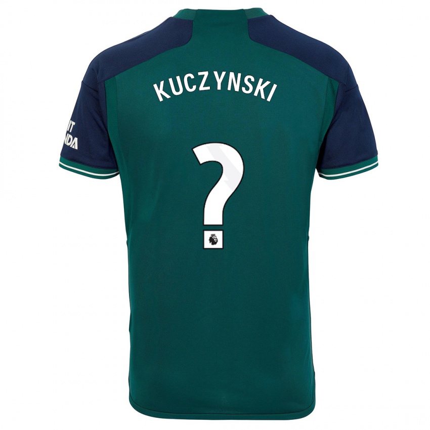 Kinder Max Kuczynski #0 Grün Ausweichtrikot Trikot 2023/24 T-Shirt Belgien