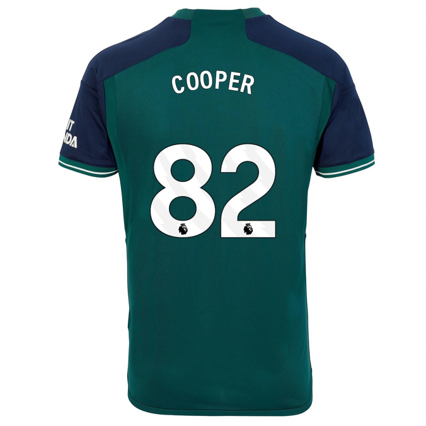 Kinder Noah Cooper #82 Grün Ausweichtrikot Trikot 2023/24 T-Shirt Belgien