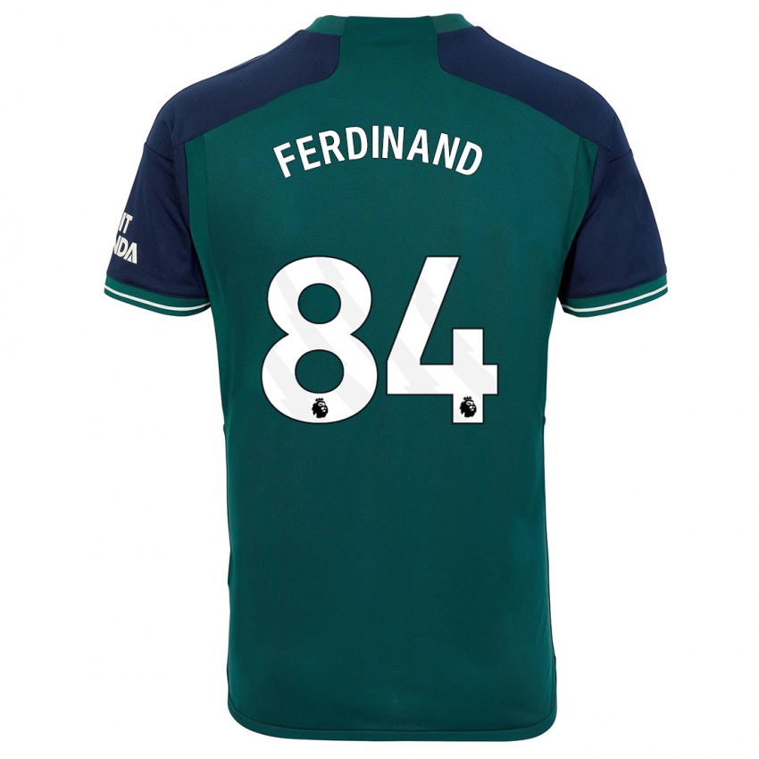 Kinder Seb Ferdinand #84 Grün Ausweichtrikot Trikot 2023/24 T-Shirt Belgien