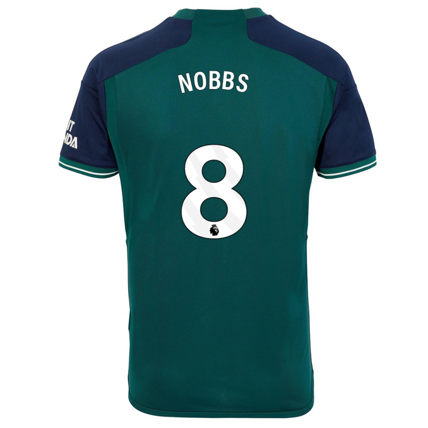 Kinder Nobbs #8 Grün Ausweichtrikot Trikot 2023/24 T-Shirt Belgien