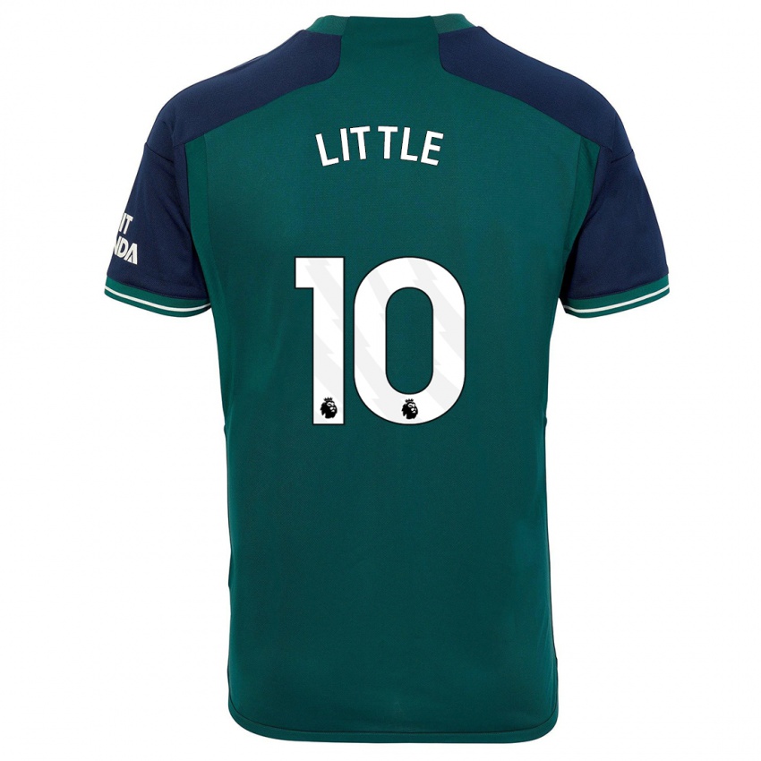 Kinder Kim Little #10 Grün Ausweichtrikot Trikot 2023/24 T-Shirt Belgien