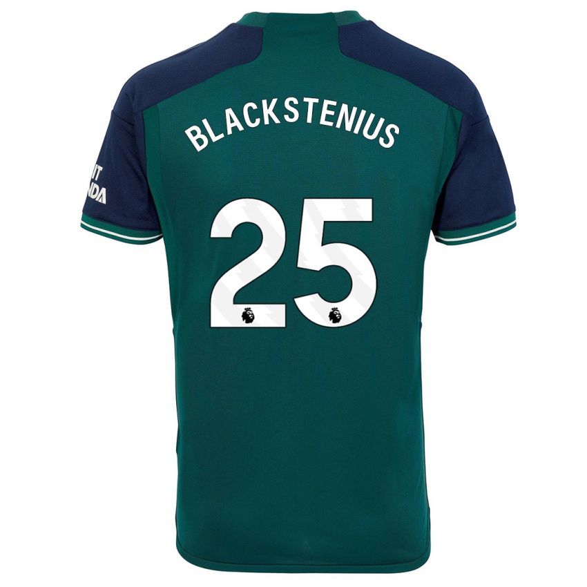 Kinder Stina Blackstenius #25 Grün Ausweichtrikot Trikot 2023/24 T-Shirt Belgien