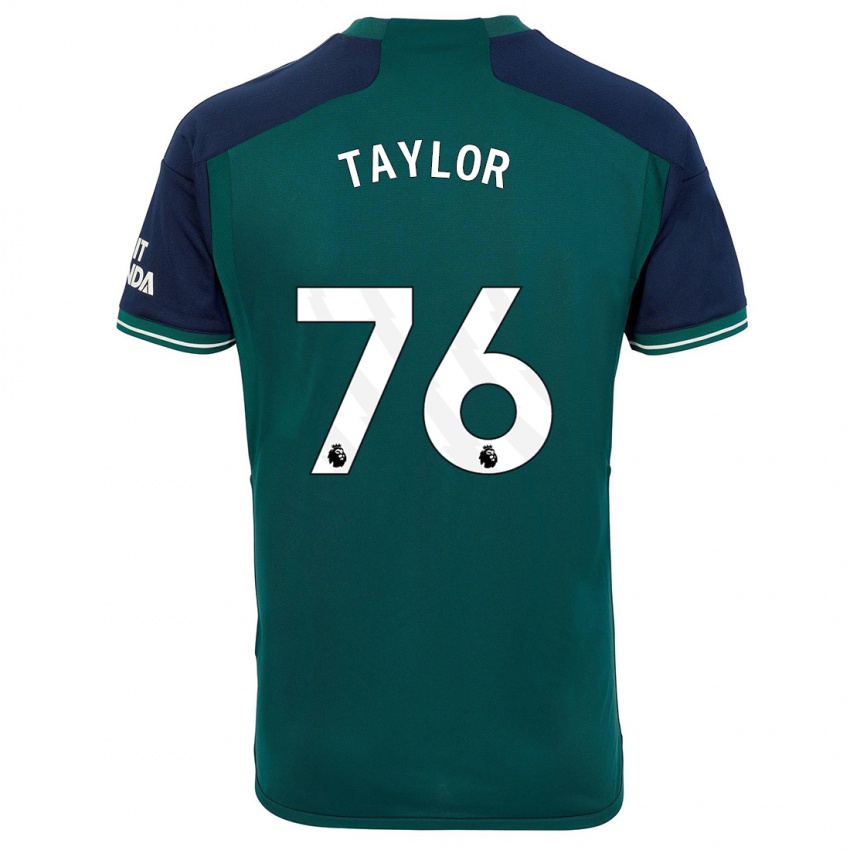 Kinder Kido Taylor Hart #76 Grün Ausweichtrikot Trikot 2023/24 T-Shirt Belgien