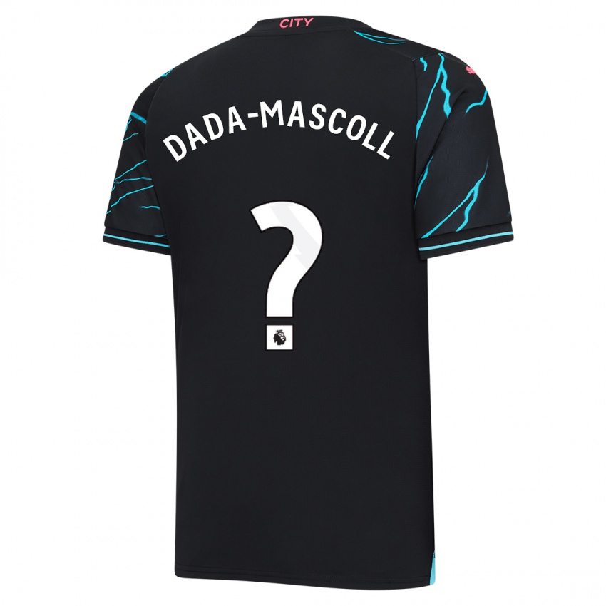 Kinder Isaiah Dada-Mascoll #0 Dunkelblau Ausweichtrikot Trikot 2023/24 T-Shirt Belgien
