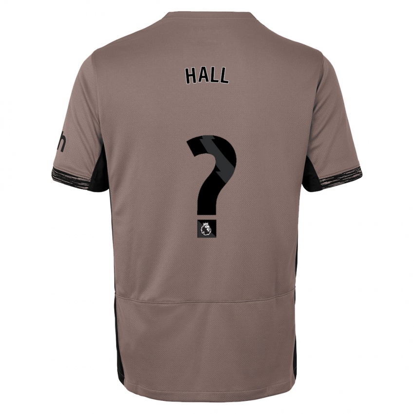 Kinder Tyrese Hall #0 Dunkelbeige Ausweichtrikot Trikot 2023/24 T-Shirt Belgien